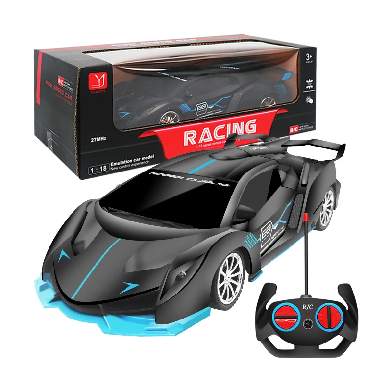 

1:18 Rc Car 4wd MODE2 Plastic Power Wheels for Kids Boys Toys Educational Toys Remote Control Car Toys for Children
