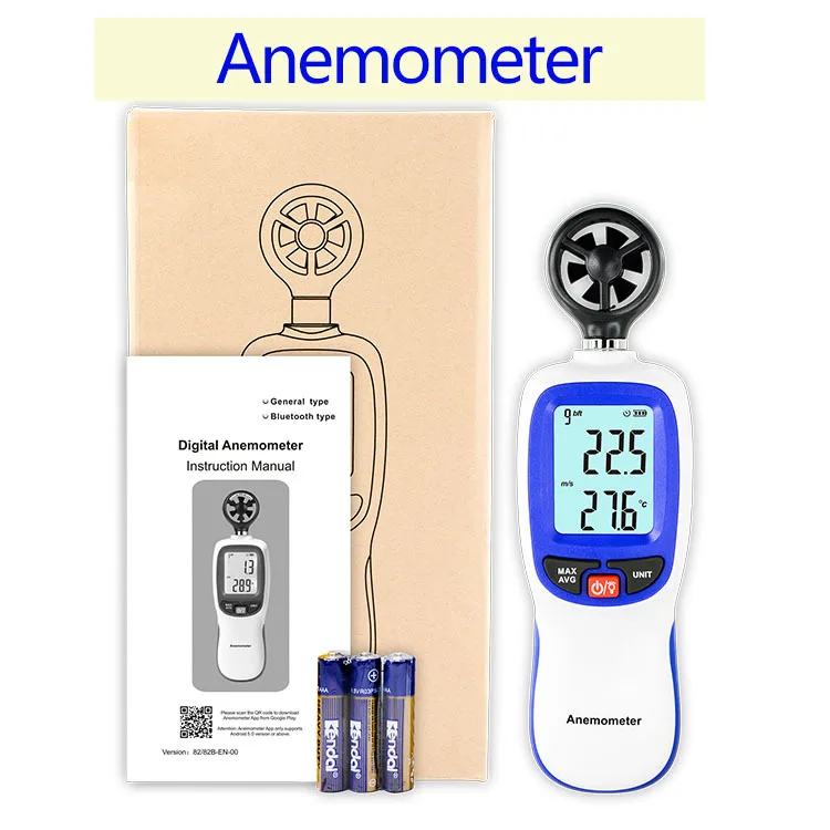 

Light Meter Portable LCD Digital Temperature and Humidity Meter Anemometer Noise Meter WT82/WT82B