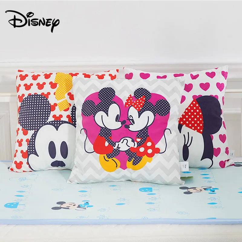 Disney мультфильм Подушка диван офис Удобная подушка спинка кровати модная подушка для автомобиля 40*40 см