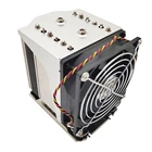 COOLSERVER 4U-M96 6 подходит для LGA4189 радиатор сервера тепловой трубы с воздушным охлаждением Intel материнская плата Supermicro 8380H