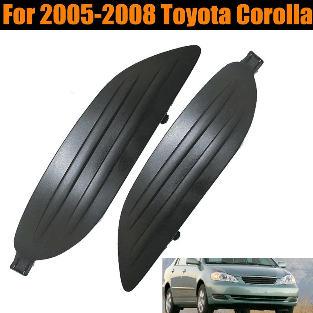 

1Pair Lamps Cover Insert Accessories For 2005-2008 Toyota Corolla Left + Right