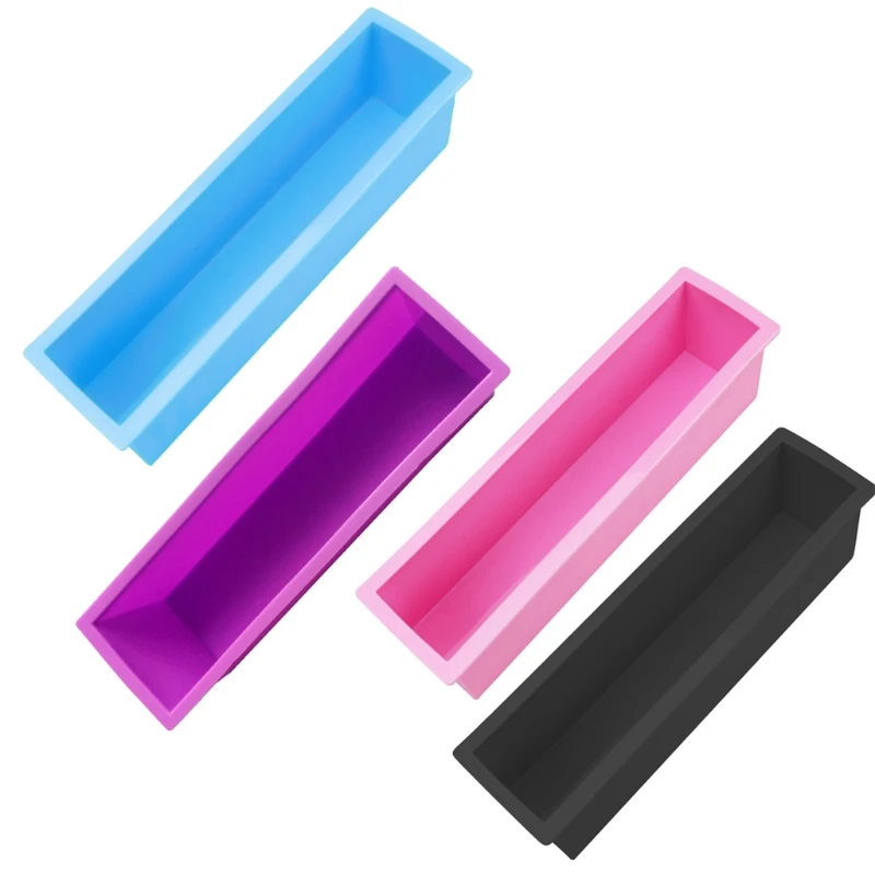 2020 новые прямоугольные формы для мыла силиконовые DIY Инструменты холодной