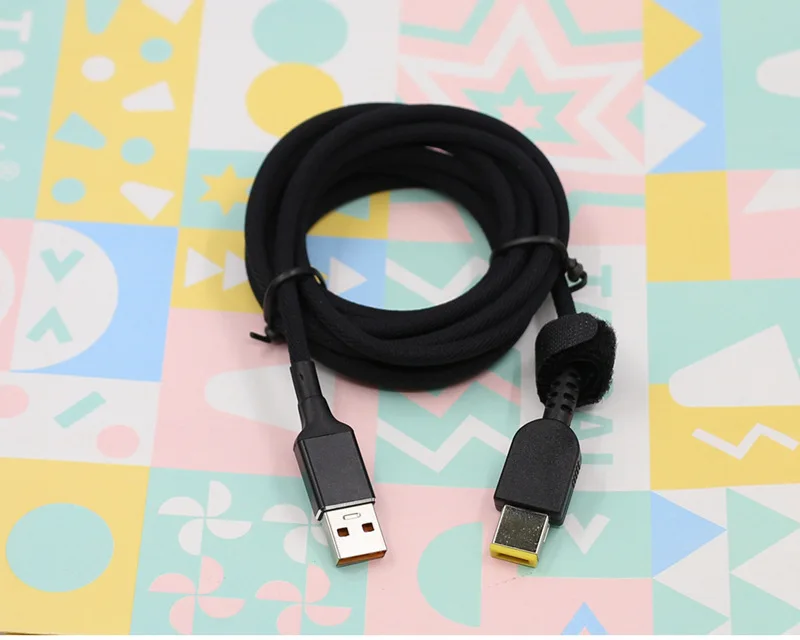 USB-кабель для зарядки Lenovo 65 Вт 20 в, 1,8 м USB-кабель для зарядки Lenovo 65 Вт 20 в, 1,8 м