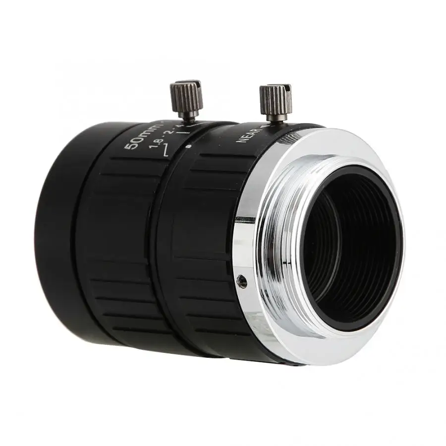 5MP HD объектив камеры 50 мм фокусное расстояние Ручная настройка апертуры C Mount CCTV