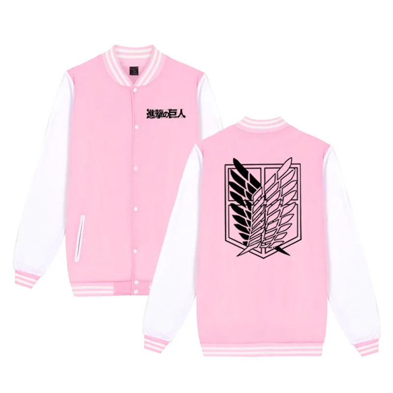 Свитшот в стиле Харадзюку с принтом атака на Титанов | Тематическая одежда и