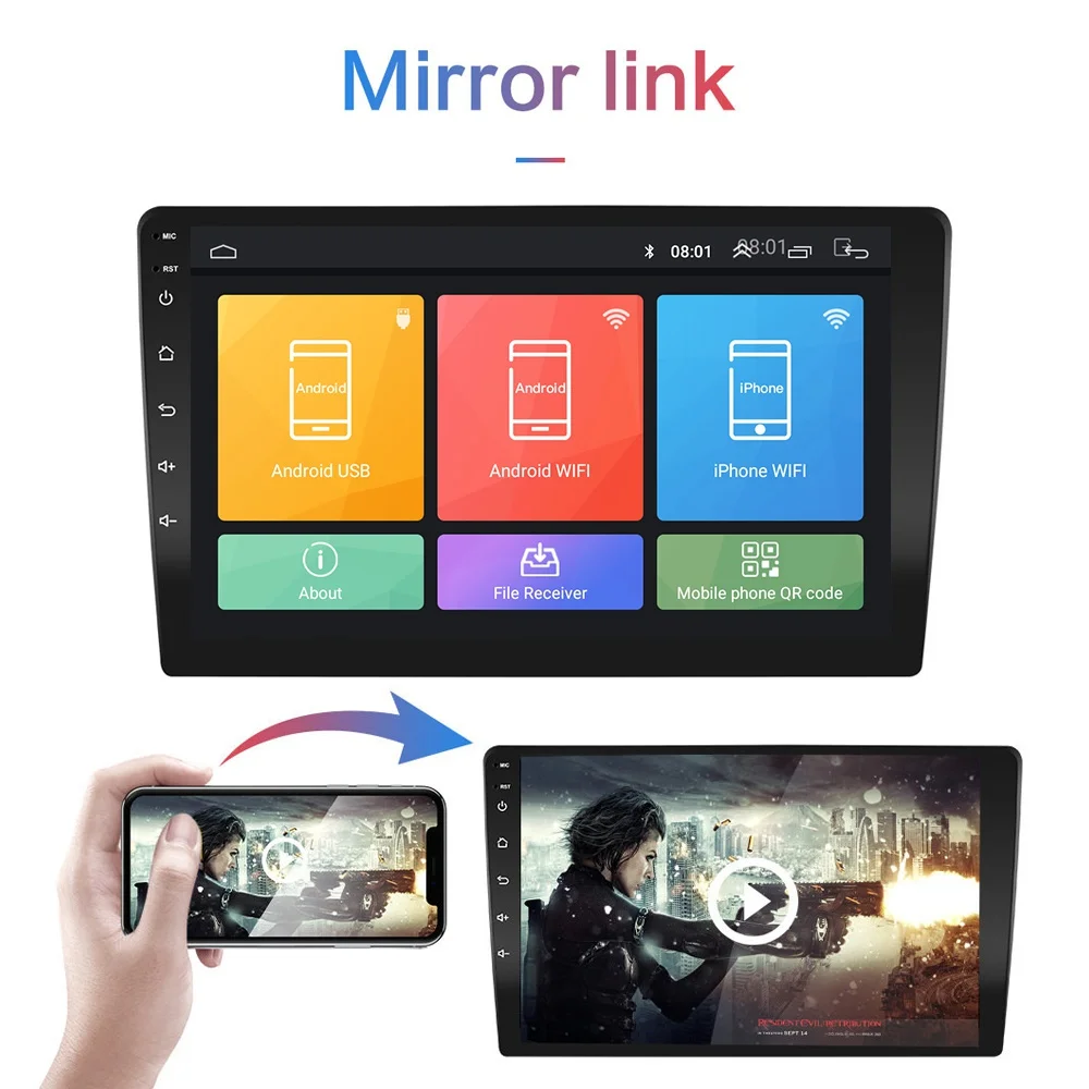 Автомагнитола 2 DIN Android GPS мультимедийный видеоплеер для Ford Focus 2004-2011 автомагнитола