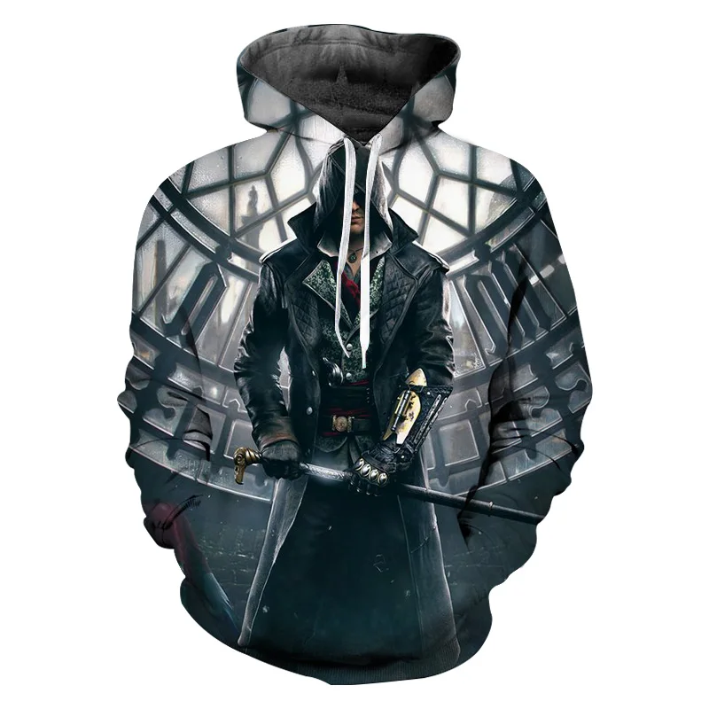 Assassin's Creed Swordsman Sweat Homme 3D толстовки мужские Толстовка Толстовки отличительная