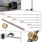 8 мм Acme резьбовой стержень из нержавеющей стали Leadscrew + T8 гайка для ЧПУ 3D принтера Reprap