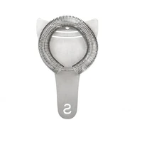 stainless steel wine filter fine mesh cocktail strainer food tea coffee strainer with long handle for kitchen club bar straini