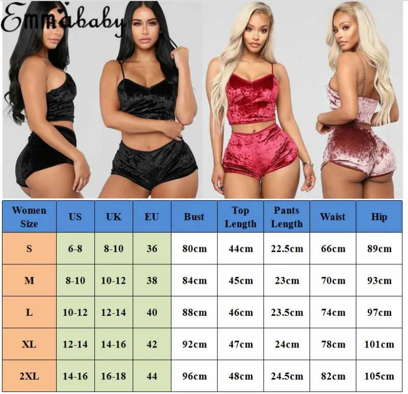 Модный женский жилет 2 шт. бархатная одежда для сна сексуальные бархатные шорты