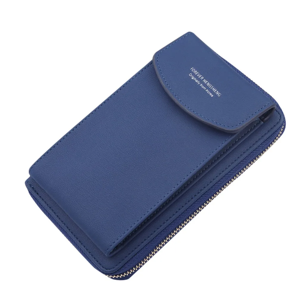 Женская сумка на мобильный телефон с пряжкой вместительная сумка-мессенджер