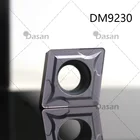 Токарные пластины CCMT060204 CCMT060208 CCMT120404 CCMT09T304, карбидные вольфрамовые Металлические Токарные лезвия с ЧПУ, резак, токарный инструмент, 10 шт.