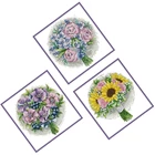 Набор для вышивки Подсолнух, Набор для вышивки крестиком из ткани, сделай сам, ручная работа