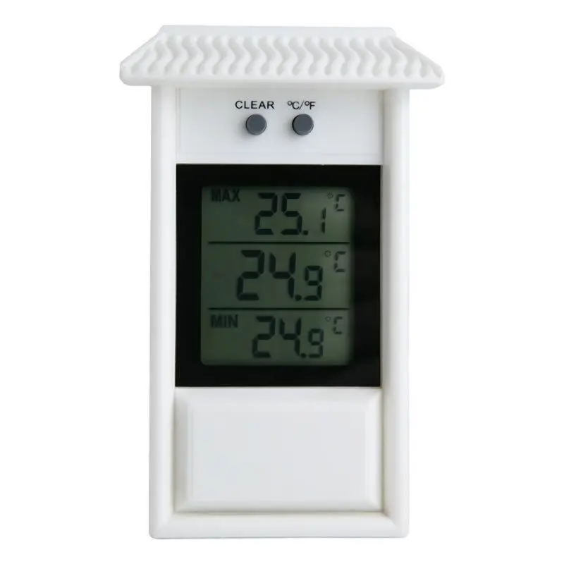 Digital Indoor/Outdoor Waterproof Thermometer for Garden GreenHouse Wall Max Min | Инструменты