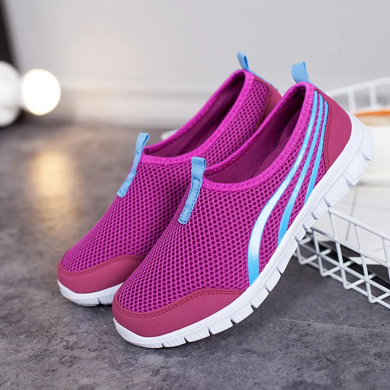 Мужская сетчатая обувь дышащая повседневная на плоской подошве | Обувь