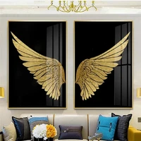 modern abstract dream wings wall art canvas painting picture gallery posters and prints for living room interior home decor
