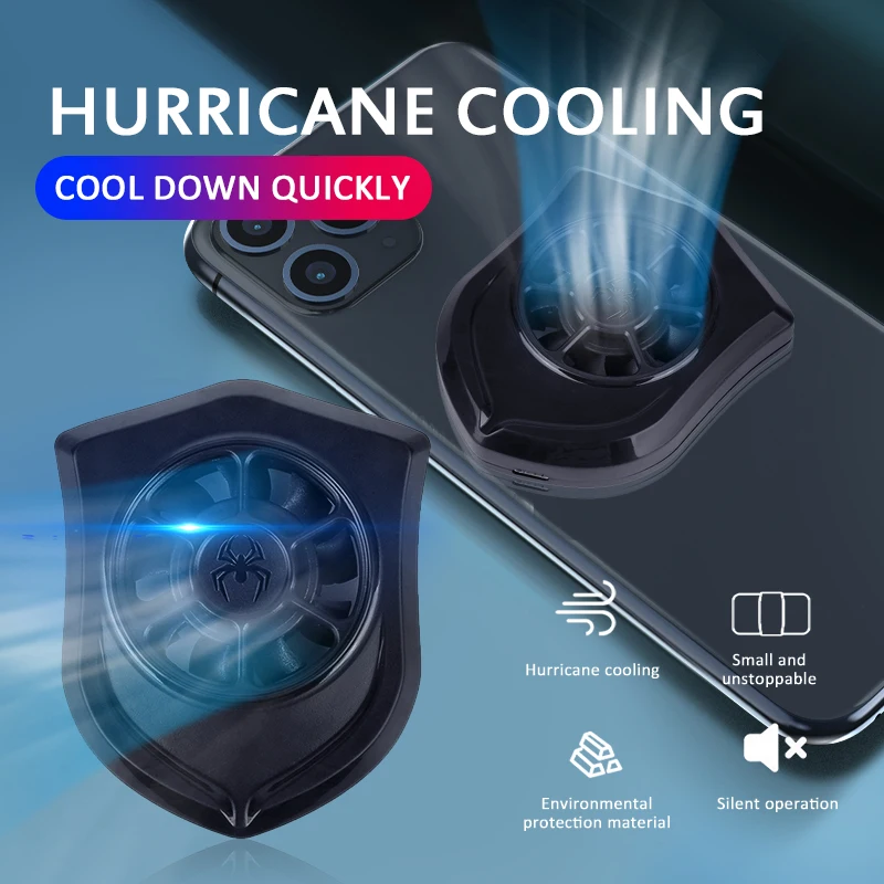 

P11 USB Portable Suction Cup Mobile Phone Cooler Universal Tablet Game Cooling Fan Radiator For Ipad IPhone Android Heat Sink