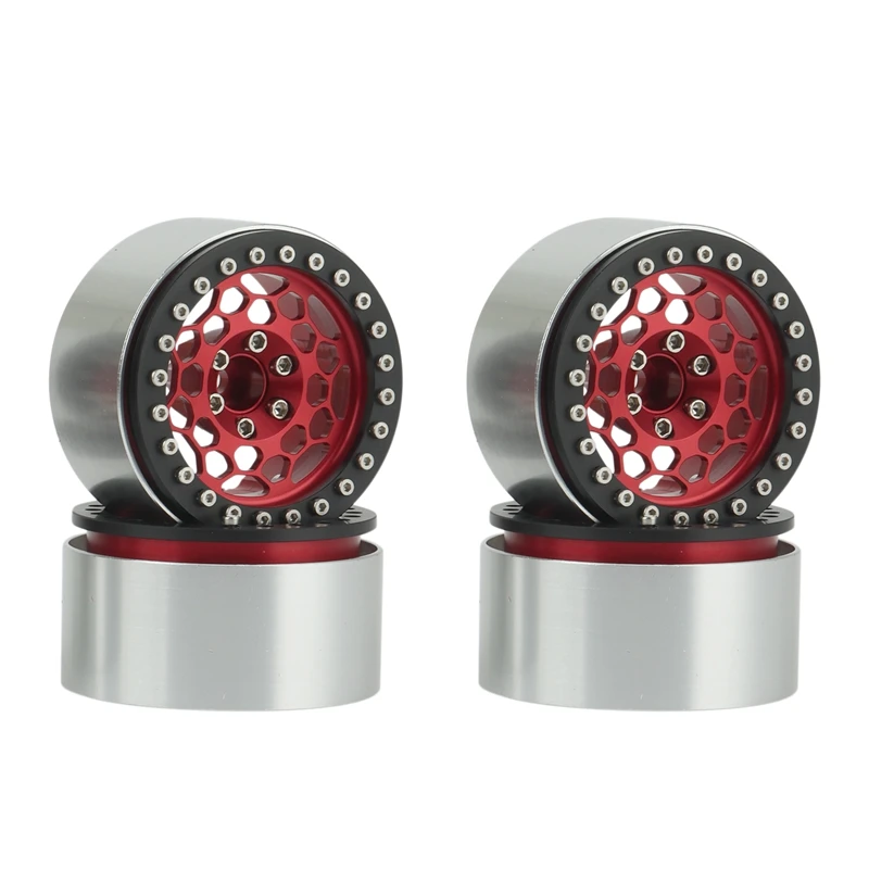 

4 шт., металлические колесные диски 2,2 для 1/10 RC Crawler Axial SCX10 Wraith RR10 90048 90056 Traxxas TRX4