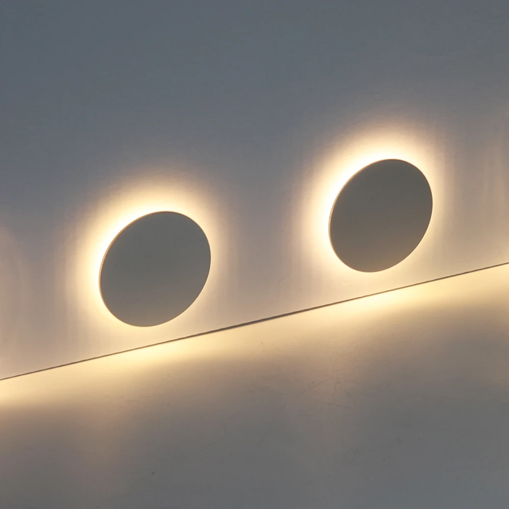 Светодиодная алюминиевая настенная лампа, уличный и комнатный ...