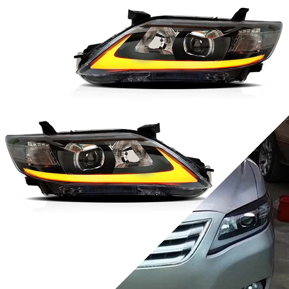 VLAND стайлинга автомобилей фар для Toyota Camry 2009 2010 2011 светодиодный DRL с
