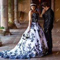 sexy black appliques wedding dresses sweetheart vestidos de noivas bridal suknia robe de mariee engagement plus