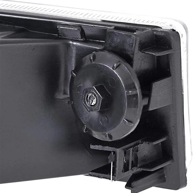 

1 Pair Clear Lens Fog Front Bumper Light Lamp For-BMW E38 7 Series 740I 750IL 1995-2001