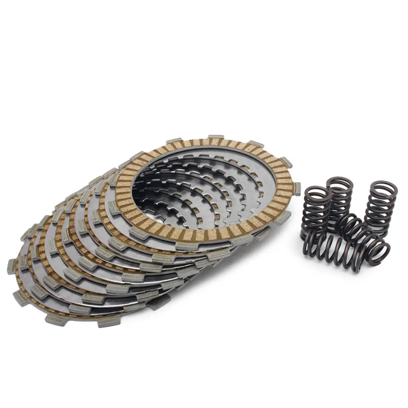 BIKINGBOY для Honda CRF 250 R 04 05 06 07 CRF250R фрикционные пластины сцепления+ стальные сепараторы пластины+ сверхмощные пружины для мотокросса