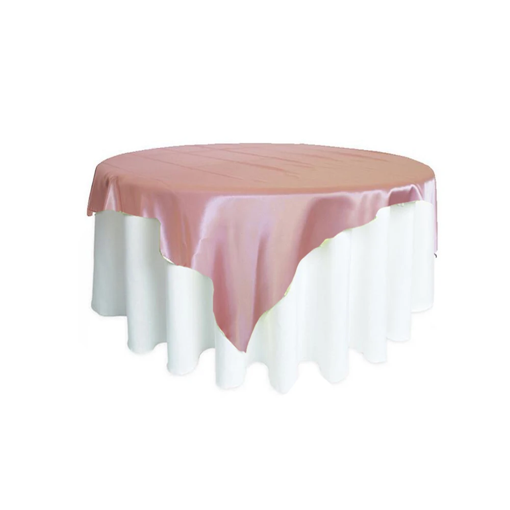 peach 1 шт. 5" x 57" атласная скатерть, скатерть для свадебной вечеринки, украшения для ресторана, банкета, 21 цвет - Цвет: peach