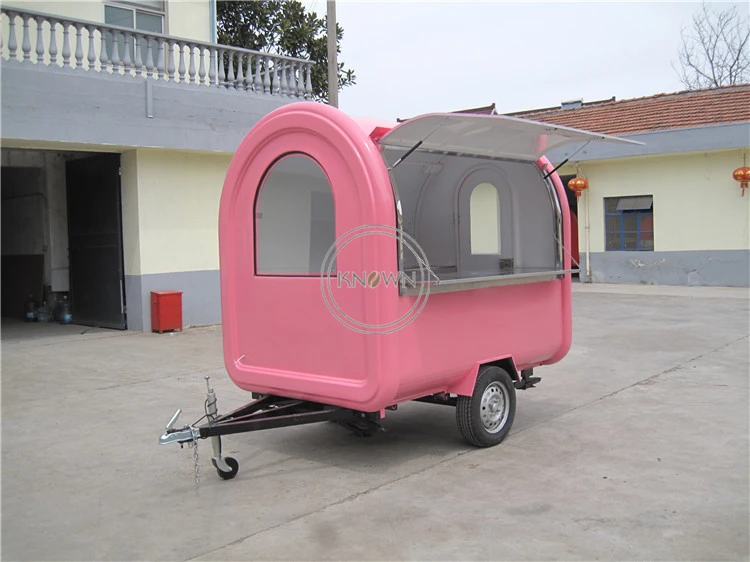 Трейлер для пищевых продуктов мобильная Кухонная Тележка продажи мороженого хот