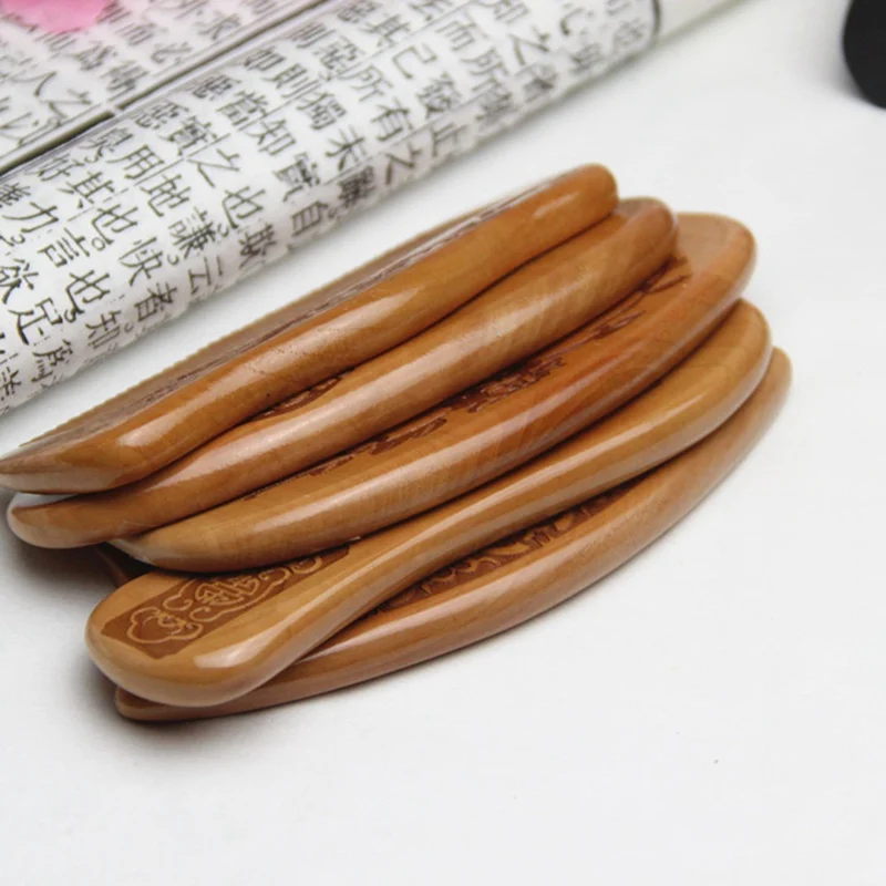 

1Pc Natural Peach Wood Comb Close Teeth Anti-static Head Massage Hair Care Wooden Tools Beauty Accessories