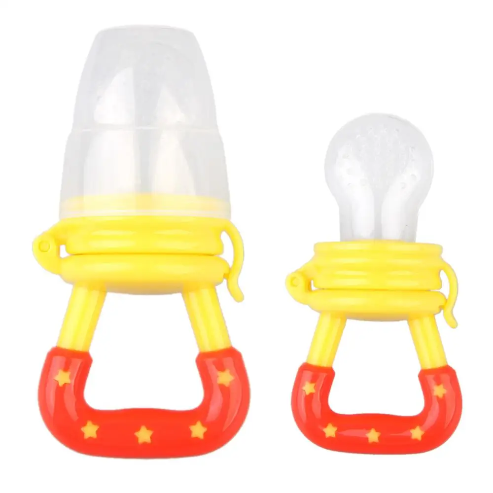 

Baby Feeder Pacifier Infant Soother Sucking Teether Bite Nipple Infant Milk Fruit Juice Bite Bags Feeding Safe Pacifier Tool