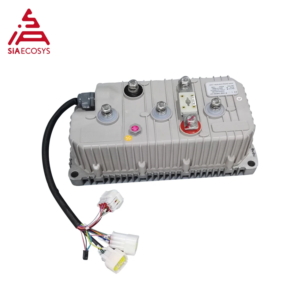 Бесщеточный контроллер двигателя Siaecosys/QSKLS7250HC 24В-7В 400А синусоидальный QS с CAN-BUS в