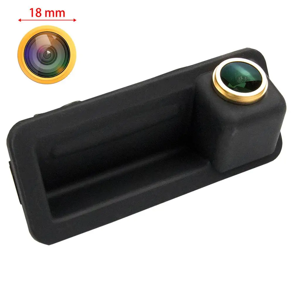 

Misayaee Golden HD Rear View Backup Camera Handle for Ford Focus 2C 3C Mondeo Fiesta S-Max Land Rover Range Rover Freelander 2 3