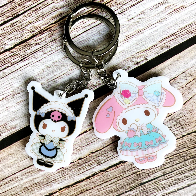 1 шт. Милая мелодия и куроми брелок мультяшный для детей подарок|Наклейки