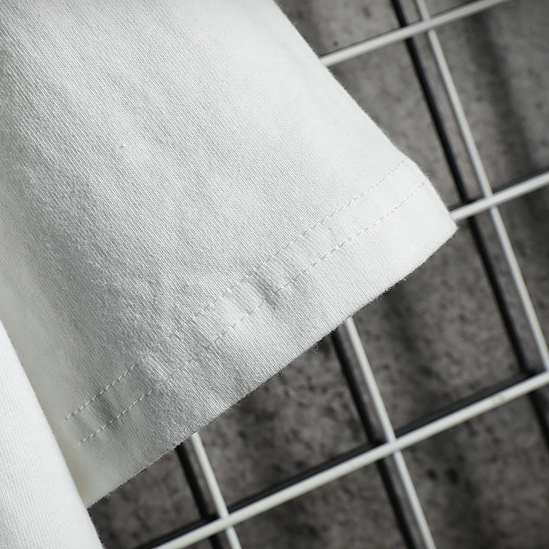 Футболка мужская хлопковая в стиле хип-хоп рубашка свободного покроя японском с