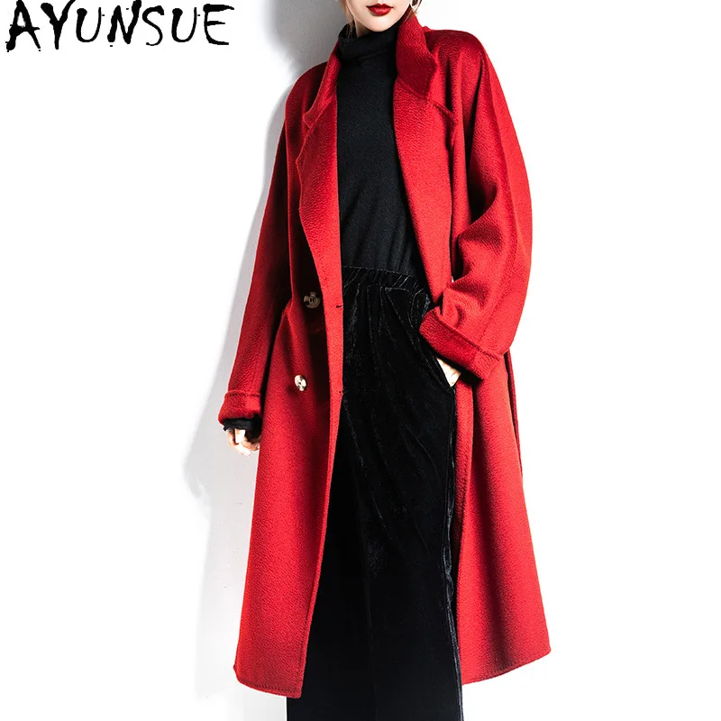 

Зимнее пальто, Женское пальто из 100% шерсти, модная куртка, женские осенние длинные куртки, женская верхняя одежда, Chaqueta De Mujer 2020 WPY1221