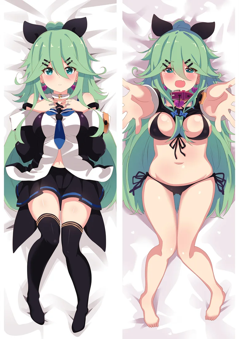 S6 Аниме Kantai Коллекция Dakimakura Чехол Kancolle Kirishima персонажи Shimakaze Bolster чехол Ikazuchi& Inazuma Hugs чехол для подушки - Цвет: S6