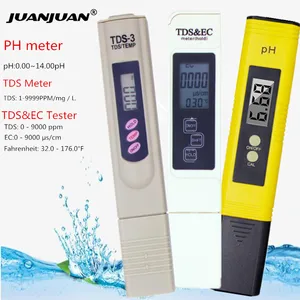 Цифровой измеритель PH TDS EC Тестер термометр ручка Чистота воды PPM фильтр гидропоники для аквариума бассейна монитор Воды Скидка 40%
