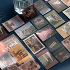 100 шт.упак., модная бабочка цветочный узор материал украшения ретро-наклейка Скрапбукинг девушка бизнес планирования школьные принадлежности канцелярские товары