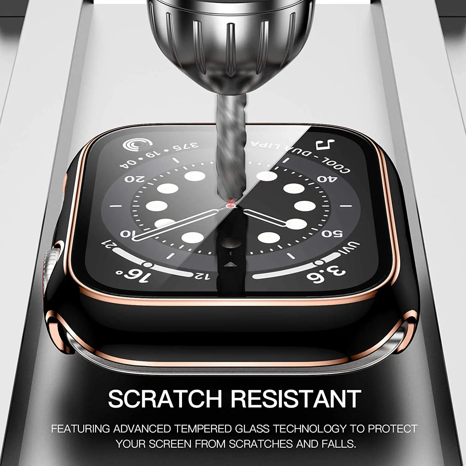 Чехол для защиты экрана Apple Watch Series 6 5 4 3 SE iWatch Shell 44 мм 40 42 38 двухцветный бампер