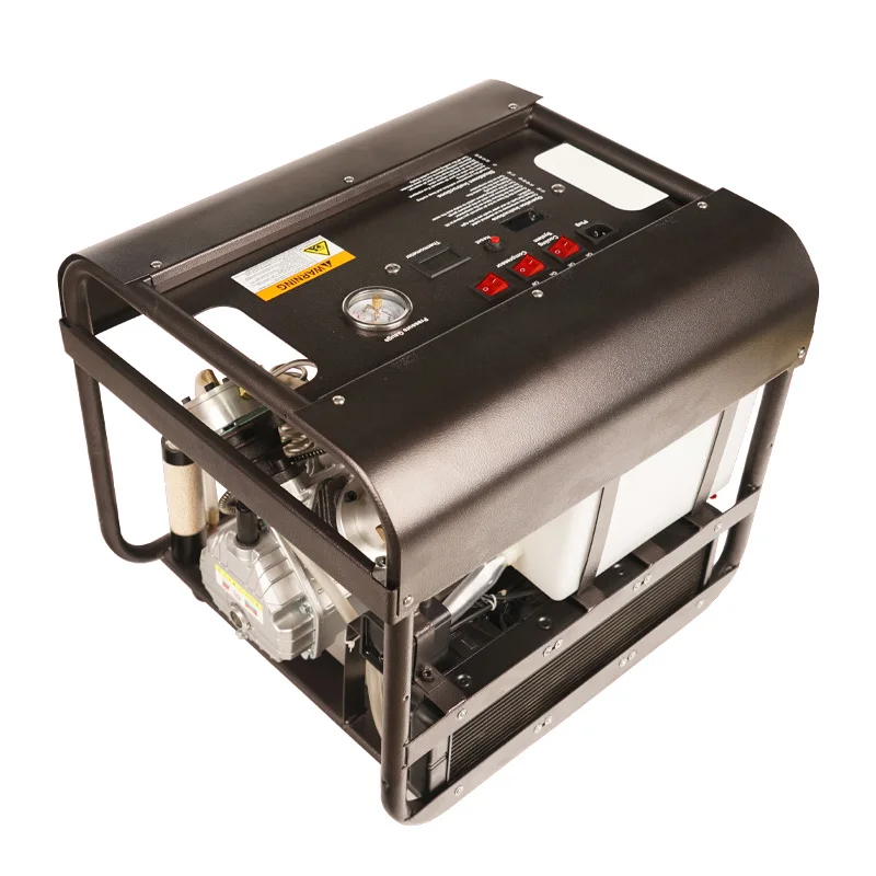 Online 4500PSI 300Bar PCP Luft Kompressor Hochdruck Pumpe Auto Stop Gebaut-in Wasser Kühlung Filter Für PCP Tauchen Gewehr Scuba