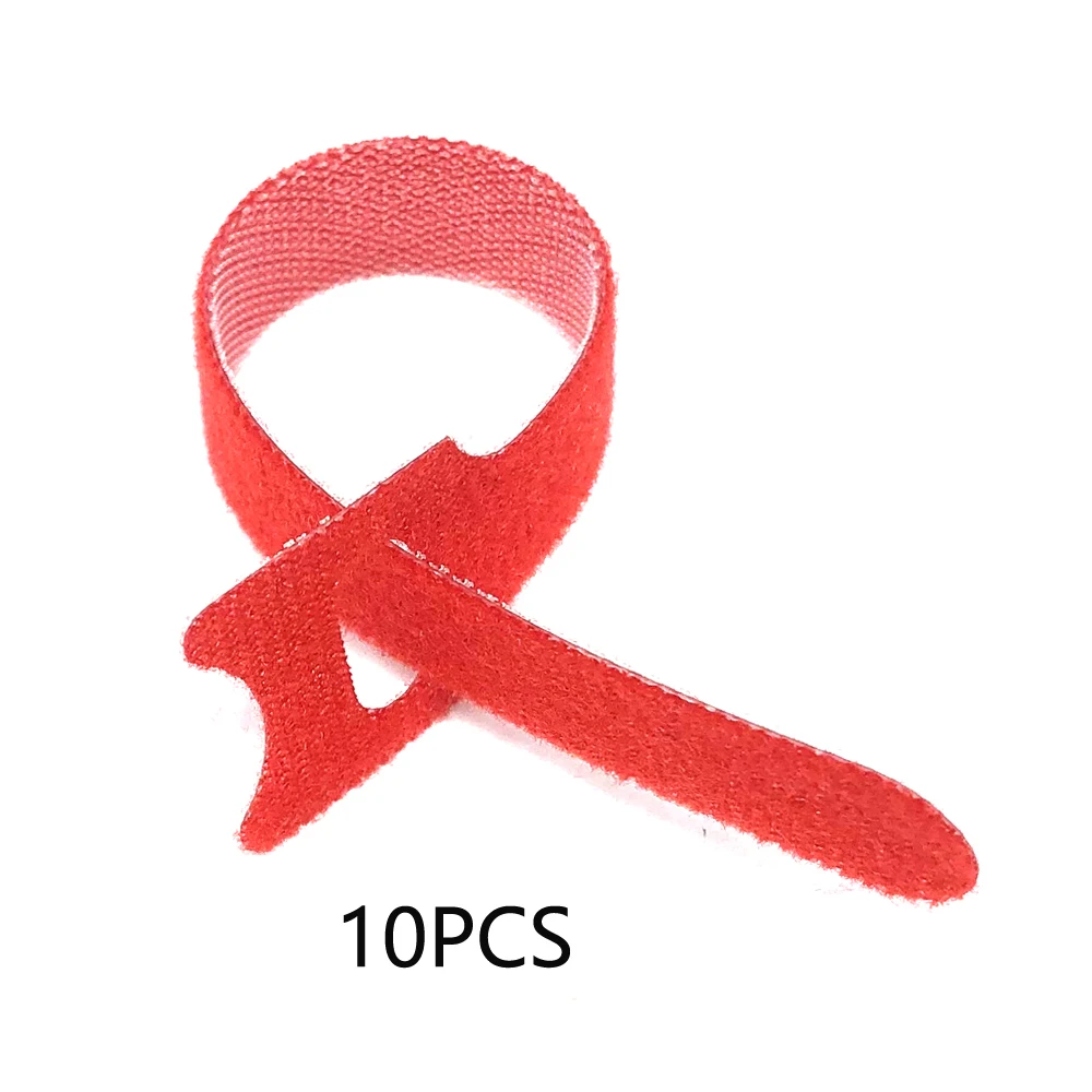 

Многоразовые Кабельные стяжки для управления ремешками из микрофибры, регулируемые Кабельные стяжки с застежкой, 10 шт.