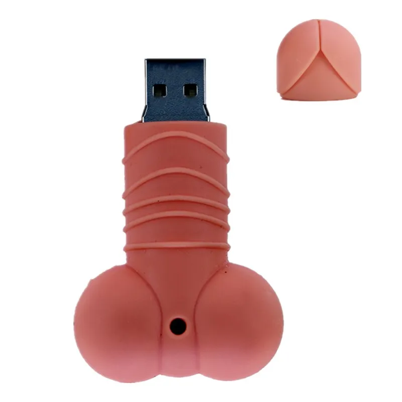 Креативный мультипликационный мужской Genitals Usb флеш накопитель 32 ГБ 4 8 16 Флешка 64