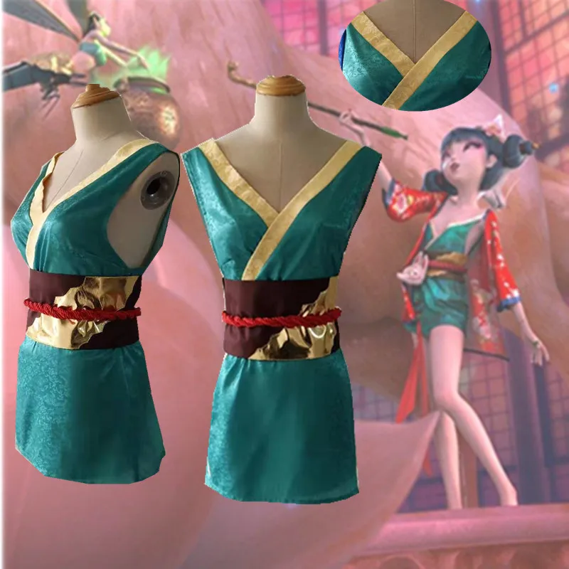 Костюм в стиле аниме с героями мультфильмов белая змеиная девушка лиса женский