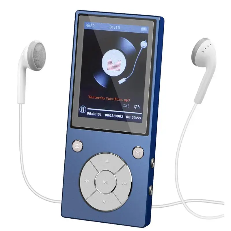 HIFI музыкальный MP3 плеер без потерь с Bluetooth 4,2 встроенный динамик 16G MP3 музыкальный плеер sd-карта до 128G/2,4 HD экран