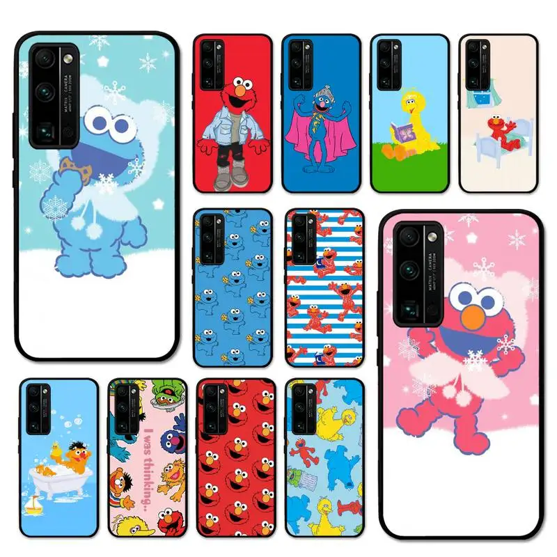 

Sesame Street Cookie Phone Case For Huawei Honor V30 30 9X 7A Pro View 20 10 9 Lite 10I 8C 8X 5A Play Cover