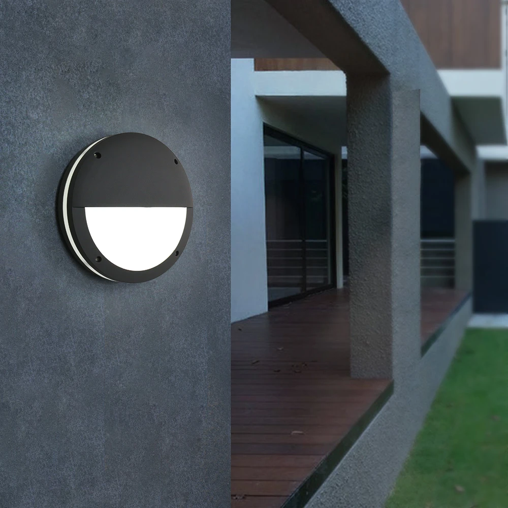 Европейский современный настенный светильник уличное светодиодное