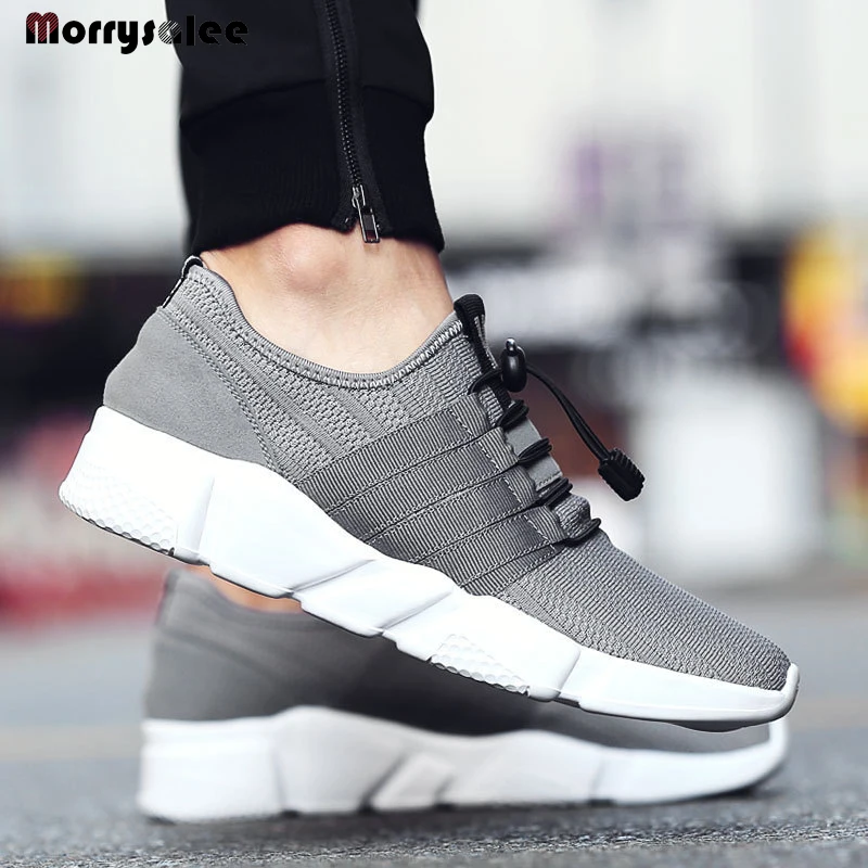 Mesh Men 's Shoes Low Top Casual Shoes Fabric Breathable Youth Cloth Shoes sneakers Platform Sneakers