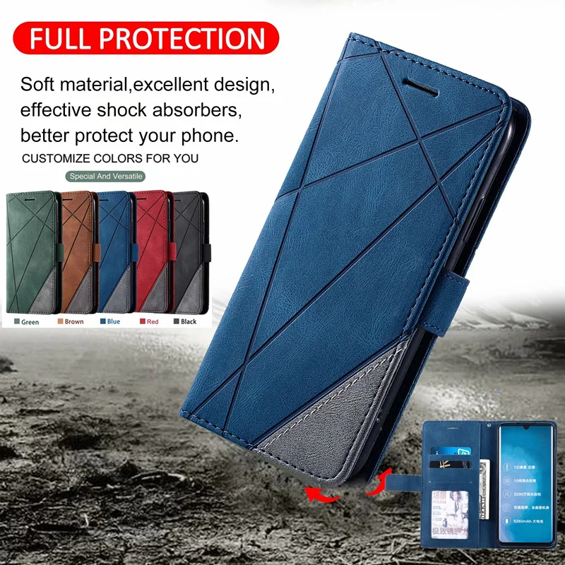 

Magnetic Leather Case For Redmi Note 10s 10 9T pro max Card Solts Wallet Cover For xiaomi poco X3 nfc M3 F3 10T Lite Flip case