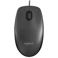 logitech m90 usb wired mouse ergonomic plug and play optical gaming office mouse mice for laptop desktop pc computer home office